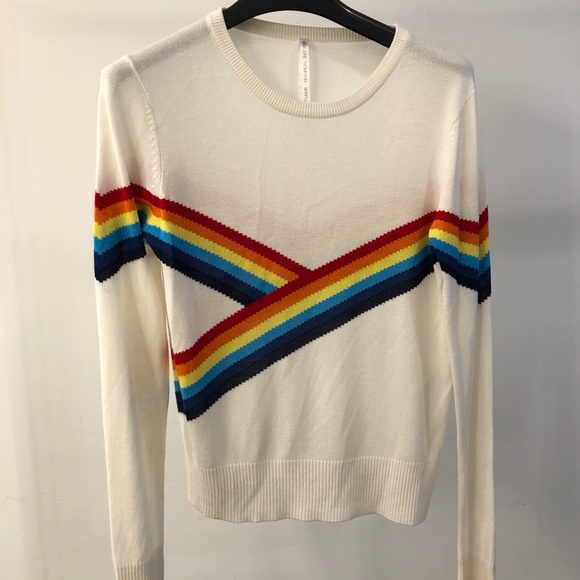 Spiritual Gangster Tops - Spiritual Gangster Rainbow Sweater